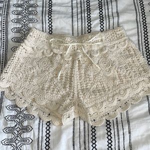 BTQ Crochet Shorts